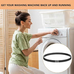 Upgraded WH01X27538 Washer Drive Belt Compatible with GE, with Hotpoint Washing Machines, Replaces AP6037512, AP6328256, PS11767488, PS12299369, 4587903
