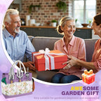 22Pcs Gardening Tools Set for Women Heavy Duty Garden Hand Tool Kit Gifts for Mom Gardener Beginner Gardening Accessories with Large Tote Bag/Shovel/Repotting Mat/Plant Labels/Gloves