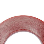 Double Sided Tape Clear, 20mm x 15M x 0.5mm Thickness, Transparent Strong Acrylic Adhesive Tape for Mobilephone LCD Strips Screen Case Wood Glass Repair Mounting