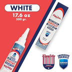 Tile Grout, Repair Kit, 2 Pack Grout Filler, Restore & Renew Tile Joints Line, Fast Drying Grout Paint Squeeze Tube for Bathroom Shower Kitchen Floor, Waterproof (17.6 oz, White)