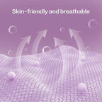 Miuphro KN95 Face Mask 50 Pack, Disposable Respirator Masks, 5 Layer Design Safety Mask for Protection, Ideal for Men and Women (Purple)