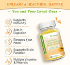 High Absorption Calcium Gummies, Sugar Free Calcium Magnesium Supplement with Vitamin D3 K2 for Bone & Teeth Strength, Muscle Function - Vegan, Mango Flavor 120 Cts