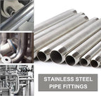 TAISHER 2Pcs Stainless Steel Pipe Fittings, 1/4" NPT x 1/4" NPT Male Threaded, 12" Length Nipple Cast Pipe