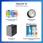 Express Water Reverse Osmosis Water Filter System, Chlorine Reduction, NSF Certified