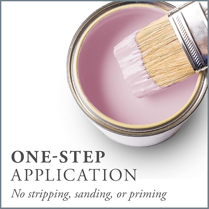 AMY HOWARD AT HOME Chalk-Based One Step Paint for Furniture, Cabinetry, Decor, Finish, and More | No Stripping, Sanding, or Priming | Ultra-Light Base | 32 Ounce | Palmer Pink