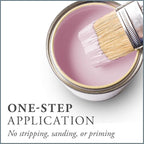 AMY HOWARD AT HOME Chalk-Based One Step Paint for Furniture, Cabinetry, Decor, Finish, and More | No Stripping, Sanding, or Priming | Ultra-Light Base | 32 Ounce | Palmer Pink