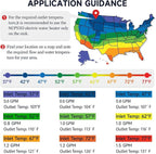 Instant Electric Water Heater 240V 6500W. Tankless Water Heater Electric for Kitchen、Bathroom、Under Sink.On Demand Hot Water Heaters with Self Modulating Technology.Energy Efficient&Easy Installation.