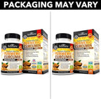 Turmeric Curcumin with Black Pepper Extract 1500mg - High Absorption Ultra Potent Turmeric Supplement with 95% Curcuminoids and BioPerine - Non GMO Turmeric Capsules for Joint Support - 180 Capsules