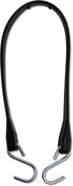 Miloo Rubber Bungee Cords with Hooks – Heavy-Duty EPDM Tarp Straps – 21-Inch, Pack of 50 – Made in USA