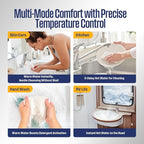 Westinghouse 8 Gallon Electric Mini Tank Water Heater, 120V, 1440W Instant Hot Water for Point of Use, Compact Under Sink & RV Design, Easy Wall/Floor Mount, UL Listed (Gray)