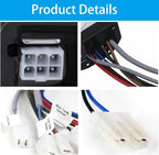 XHEIN 36398 RV Toilet Automatic Flush Controller Fit for Thetford Tecma Silence Plus Toilet