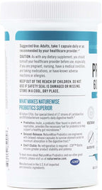 NatureWise Probiotics 60 Billion CFU - 17 Strains + Organic Prebiotics - Immune, Digestive & Gut Health Support for Women & Men - Vegetarian, Gluten-Free, Non-GMO - 60 Capsules[2-Month Supply]