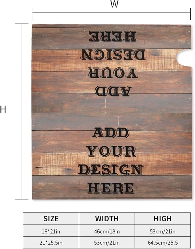 Custom Personalized Mailbox Covers Add Photo Picture Family Name House Address Text Magnetic Mail Cover for Home Garden Yard-14