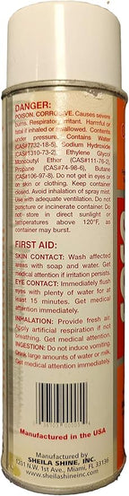 Sheila Shine Oven Cleaner Spray | Lifts Away Burnt-On Grease and Dirt | Less Manual Scrubbing Needed | Can be Used on Many Different Appliances | Longer Lasting Results