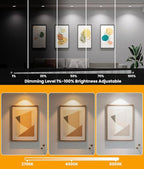 Recessed Lighting 6 Inch with App & Voice Control, 1200LM RGBCW Smart Ceiling Light Work with Alexa & Google, Dimmable LED Recessed Lighting 6 Inch with Timer Music Sync Can Lights, 4 Pack