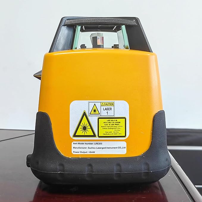 Automatic Self Leveling Rotary Laser, 500m Red Laser Survey Level with Tripod Aluminum Grade Rod, 360 Degree Rotating Horizontal & Vertical Laser Level Kit, Transit Level for Construction