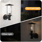 3 Pack 120W Corn LED Light Bulb Fanless,5000K Daylight(1200 Watt Equivalent) E26/E39 Large Mogul Base LED Cob Lamp 15,800LM for Outdoor Indoor Garage Warehouse Factory Workshop Street Backyard