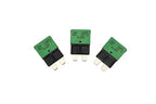 GLOSO E37 Auto (T1) Reset Low Profile ATC/ATO Circuit Breakers - (30A - 3 Pack)