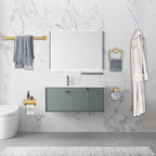 5-Piece Bathroom Hardware Set Brushed Gold Towel Bar Set,Stainless Steel Towel Holder Set for Bathroom,Wall-Mounted Towel Rack Set 23.6in