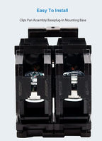 30 Amp Breaker 2 Pole Plug-in Mount Type THQL2130 Feeder Molded Case Circuit Breaker 120/240V AC, Compatible with GE Thick Series and Q-Line Series Load Centers