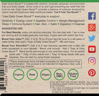 Daily Green Boost 8oz Organic Raw Vegan GF USA