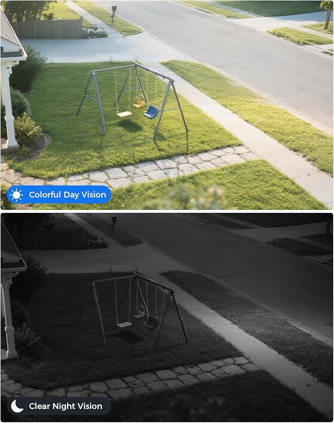 [Wireless Pro, 100ft Range] Hiseeu Wireless Security Camera System, Expandable 16CH 4K NVR, 4Pcs 3MP Night Vision WiFi Cameras Home Surveillance Outdoor, Motion Detection, 1TB HDD, One-Way Audio