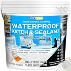 Liquid Waterproof Sealant, Transparent Waterproof Coating Repairing Anti-Leakage Agent, Invisible Water Proof Glue Indoor and Outdoor Water-Based Waterproofing Adhesive 5L