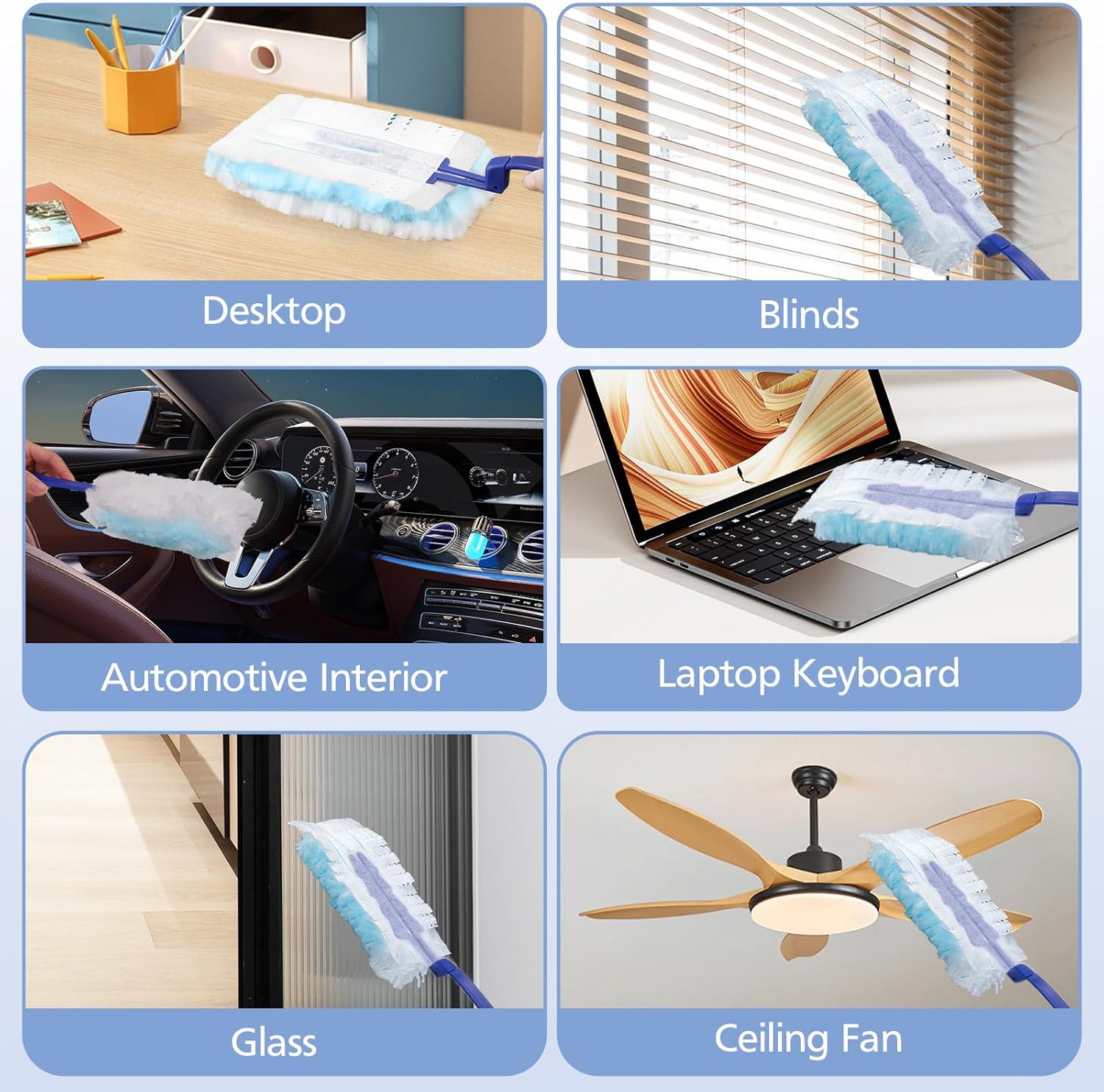 Duster Refills for Swiffer Dusters, 35 Count Disposable Duster Refill Heavy Duty Dusters Refills Replacement Head