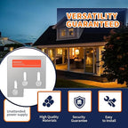 Generator Interlock Kit Compatible with Square D QO or Homeline 150 or 200 amp Panels, 1 3/8 inches Spacing Between Main and Generator Breaker，Use Portable Power Sources Safely During Power Outages