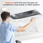 Tiger Tough 9x11x1 MERV 8 MPR 600-800 Air Filter, High-Performance AC Furnace & HVAC Filter, 6-Pack