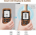 Stud Finder Wall Scanner, 5 in 1 Stud Detector with HD LCD Display, Stud Locator with Upgraded Smart Sensor Audio Alarm, Stud Sensor Beam Finders for Wall Wood Metal Studs AC Wire Joist Metal Pipe