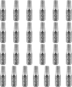 HPHOPE T30 Screwdriver Bit Set, Torx Bits T30, 1/4" Hexagon Bit (Length: 1", 25 Pack)