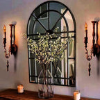 Abeja 12 Pack Flicker Light Bulb, C18 Orange Shaped Bulb, Flickering Lights for Halloween Party Christmas Decor, 1 W 120 V/ E12 Base Flame Candelabra Light Bulbs