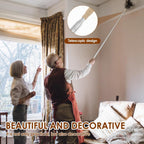 4 Pcs Feather Duster with Extension Pole 29 to 83 Inches Practical Long Feather Dusters Retractable for Home and Car Cleaning (4Pcs-Feather Duster)