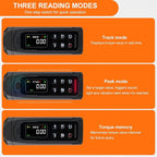 Digital Torque Wrench 1/2 Drive, 2.2-147.5 Ft.lb, 1/2 Digital Torque Wrench ±1% Accuracy with Vibration, Buzzer and LED Alert, Suitable for Car, Motorcycle and Bicycle