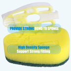 Dish Wand Refills 16Pack, Dishwand Sponges Replacement Heads,Common Compatible Dish Wand Heads, Durable Dish Wand Scrubber Sponge for Kitchen Cleaning