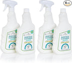Juniper, Surface Cleaner With Bleach, All-Purpose Cleaner for Bathroom, Kitchen, Toilet, 25 Fl. Oz Trigger Spray Bottle, (Pack of 4), Total 100 Ounce