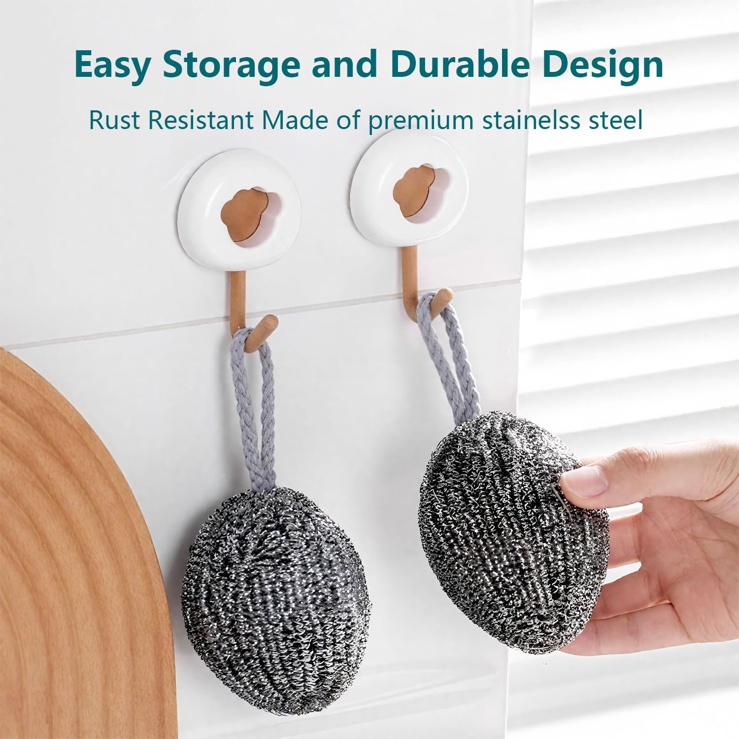 200PCS Plastic Gloves Disposable, Cellulose Kitchen Cleaning Sponge, Swedish dishcloths,Steel Wool Scrubbers,Set of Cleaning Supplies Housewarming Gift(6)