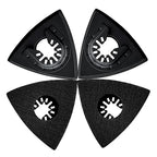 4-Pack Triangle Oscillating Sanding Pads – 3-1/8 Inch Hook & Loop Multi Tool Sanding Attachment for Woodworking, Paint Removal, and Finishing