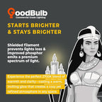 GoodBulb 18 Watt CFL Light Bulbs 4 Pin G24Q-2 Base 2700K Soft White 18W High Output 1200 Lumens Double Tube Compact Fluorescent Light Bulbs Plug-in 10 Pack