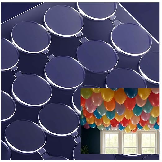 Double Sided Adhesive Putty with Pull Tabs, 350 Clear Dots 0.79 Removable Sticky Tack, Waterproof Poster Putty Glue Dot for Party Decoration Picture