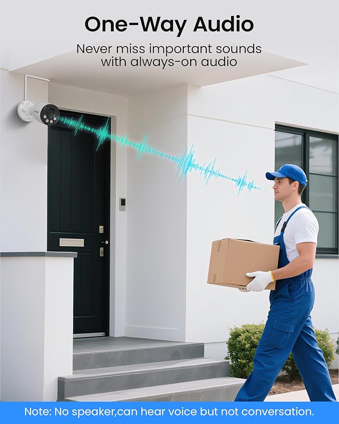 ZOSI 16CH 4K PoE Security Camera System,8pcs 8MP Outdoor Indoor Cameras,Person Vehicle Detection,People Counting,One-Way Audio,100ft Night Vision,16Port 32-Channel NVR with 4TB HDD for 24/7 Recording