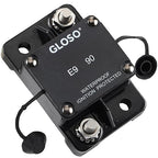 GLOSO Circuit Breaker E97 Auto Reset 90A Surfacce Mount Waterproof IP67 Marine Automotive Truck Hi-Amp (90A)