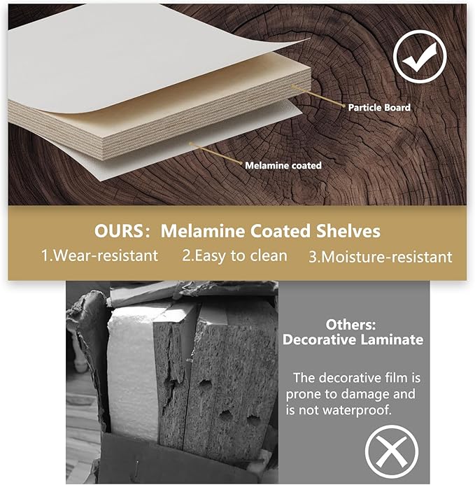 Modular Closet, 46" Wide Organizer with Tower and Drawers, Wood Tower Storage for Walk-In Closets, Wall-Mounted Wardrobe Organizer, White