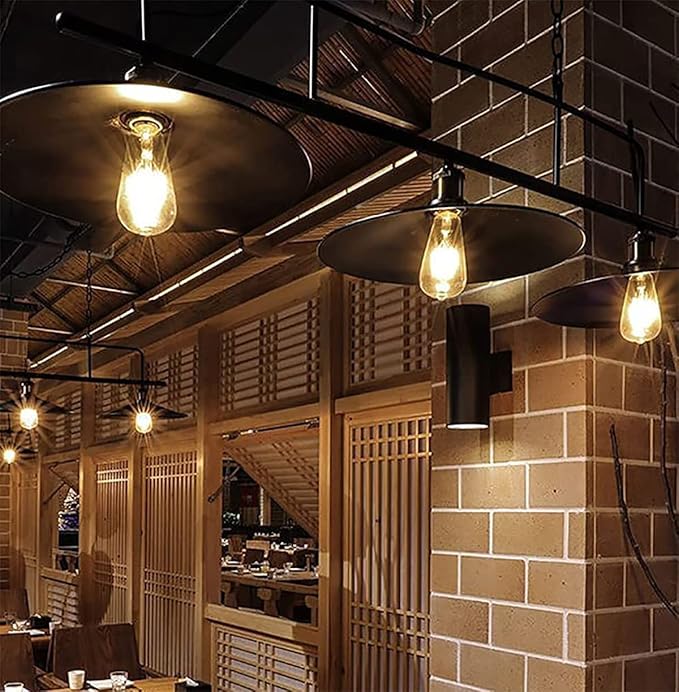 Abeja 25 Pack Edison Replacement Light Bulb, ST35 Clear Edison Light Bulbs- 5Watt E12 Candelabra Base ST35 Replacement Clear Glass Light Bulbs for Outdoor Patio String Lights, Warm White