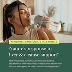 Gaia Herbs Liver Cleanse - Liver Health Support Herbal Supplement with Milk Thistle, Burdock, Turmeric Curcumin, Dandelion, and More - 60 Vegan Liquid Phyto-Caps (30 Servings)