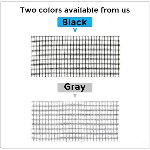 Grey Window Screen Repair Tape, 3IN X 25FT (300IN) Screen Repair Kit for Windows or Doors, Strong Adhesive Patch Kit Fiberglass Mesh Tape