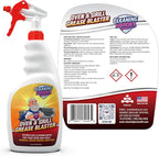 Oven and Grill Cleaner, 32 Fl Oz - BBQ Cleaner and Degreaser - Perfect for Air Fryers, Stoves, Baked-On Grease and Food Buildup