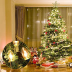 25 Pack C9 Clear Incandescent Replacement Bulbs, C9 Vintage Christmas Lights Outdoor Incandescent Bulbs Fits in C9/E17 Base for Indoor Outdoor Home Party Decorations, 7 Watts Night Light Bulbs