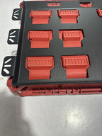 for milwaukee packout wall mount Packout Mounting Plate, Metal Base for Milwaukee Toolboxes, milwaukee mounting plate Wall or Floor Mount (2 Half Width Black)